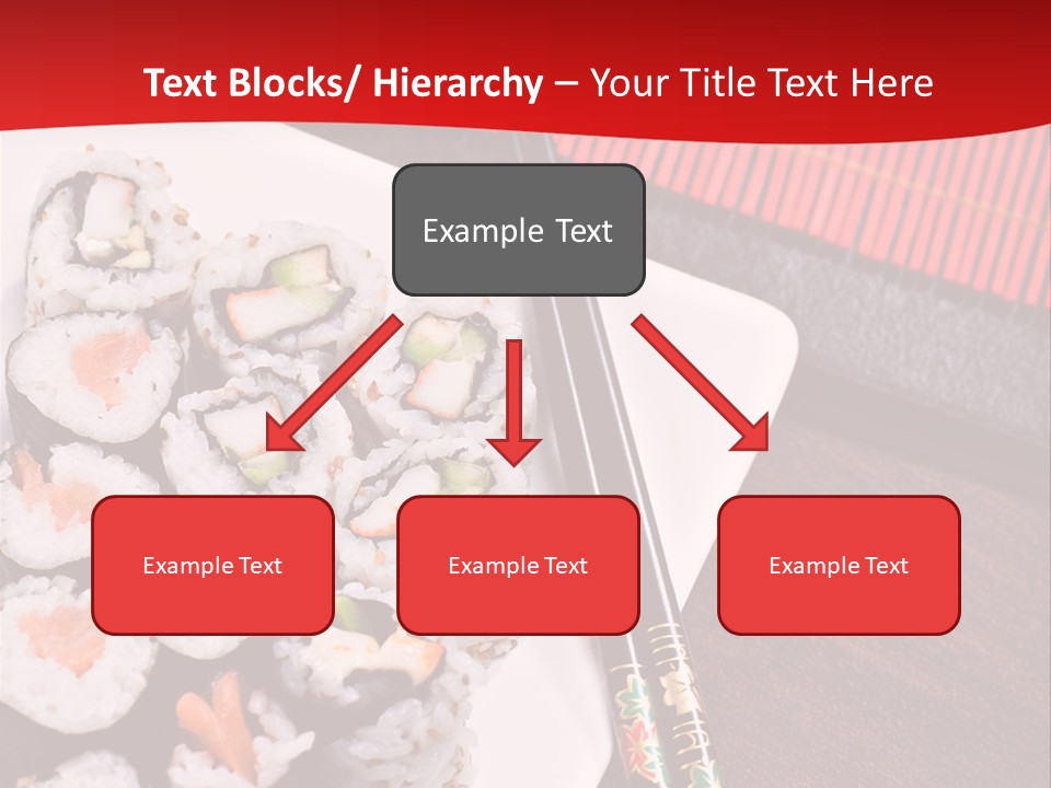 Japan Cuisine Pieces PowerPoint Template