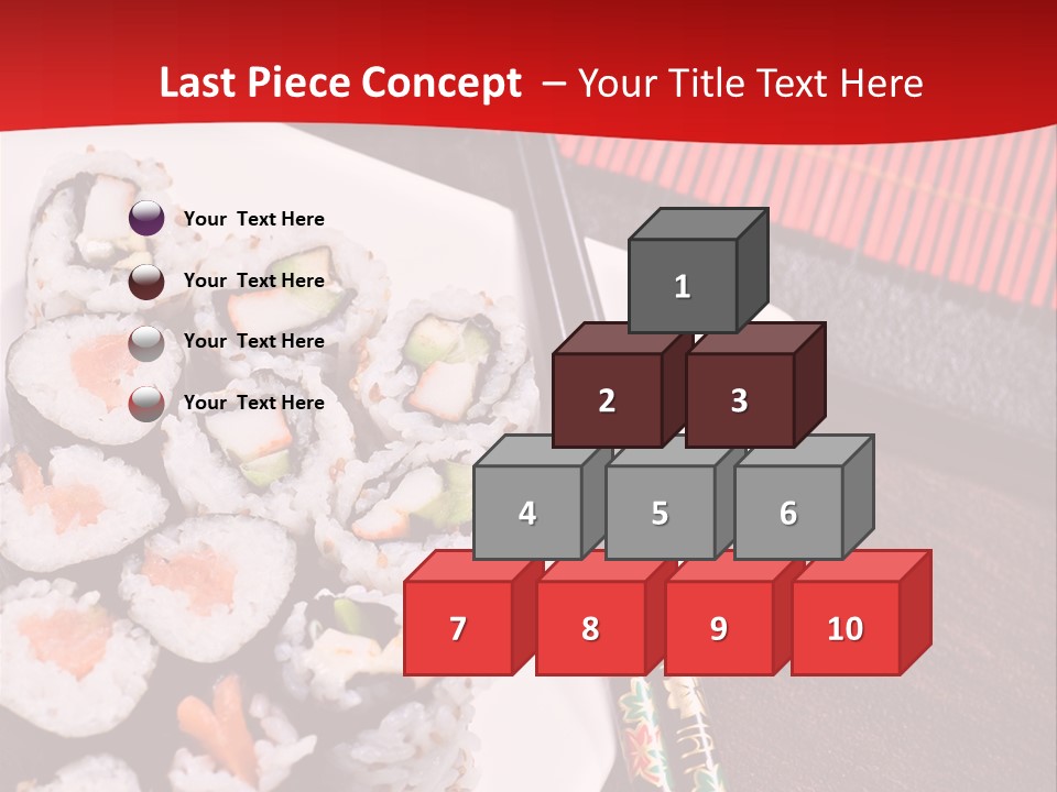Japan Cuisine Pieces PowerPoint Template