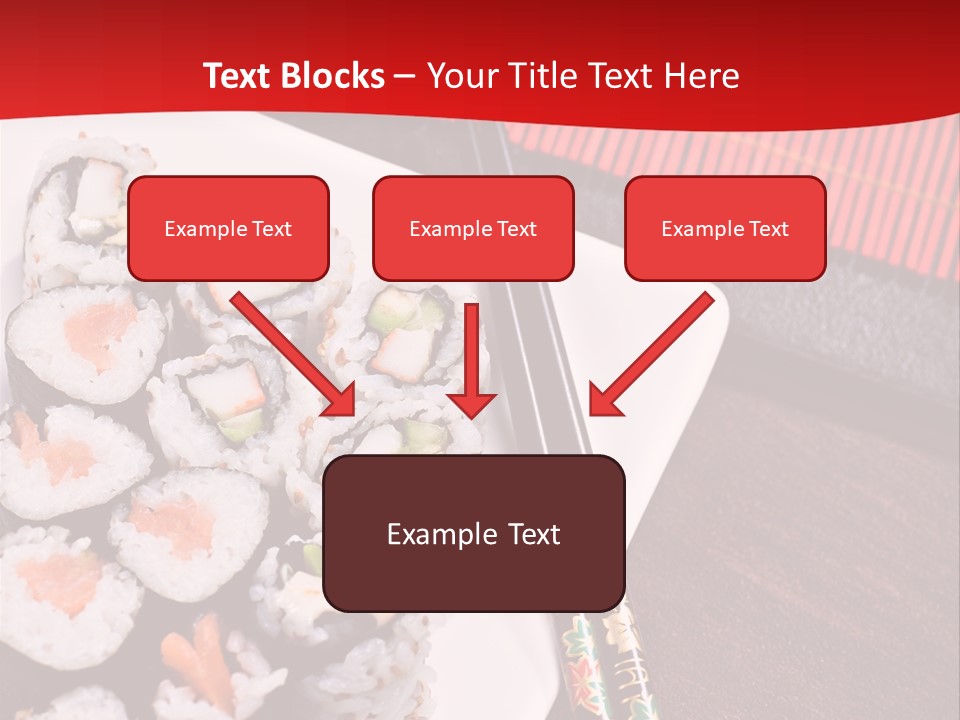 Japan Cuisine Pieces PowerPoint Template