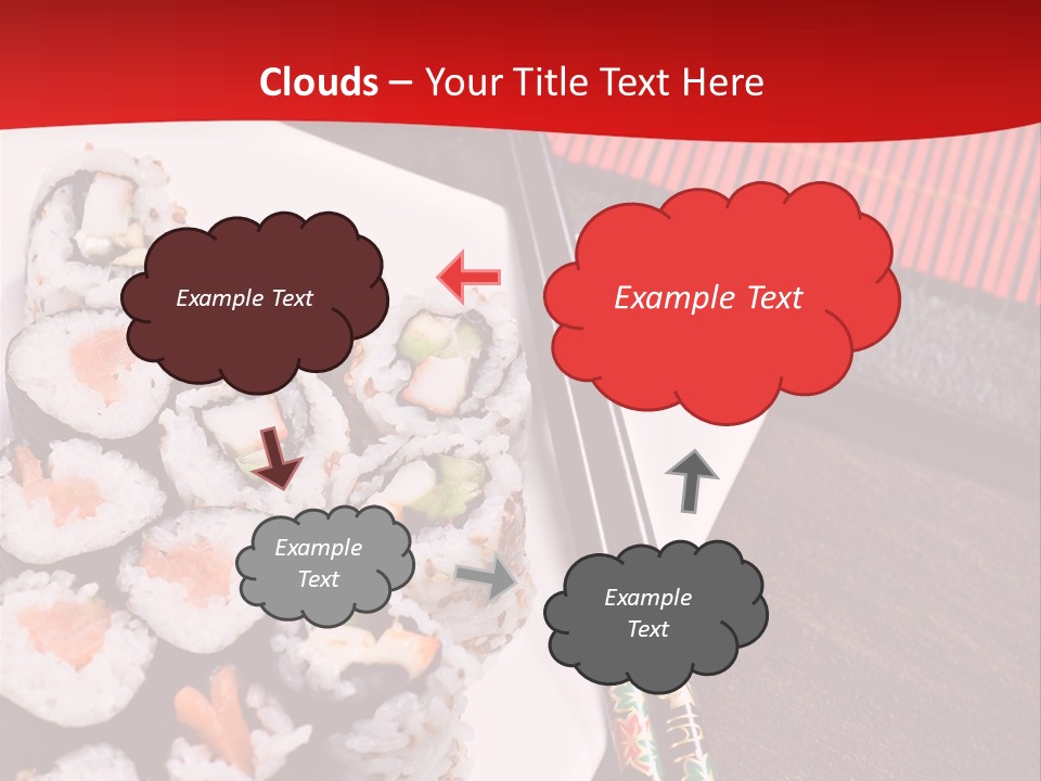 Japan Cuisine Pieces PowerPoint Template