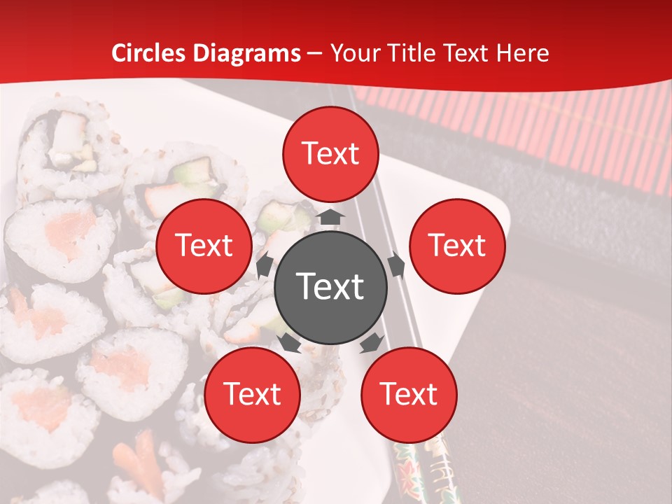 Japan Cuisine Pieces PowerPoint Template