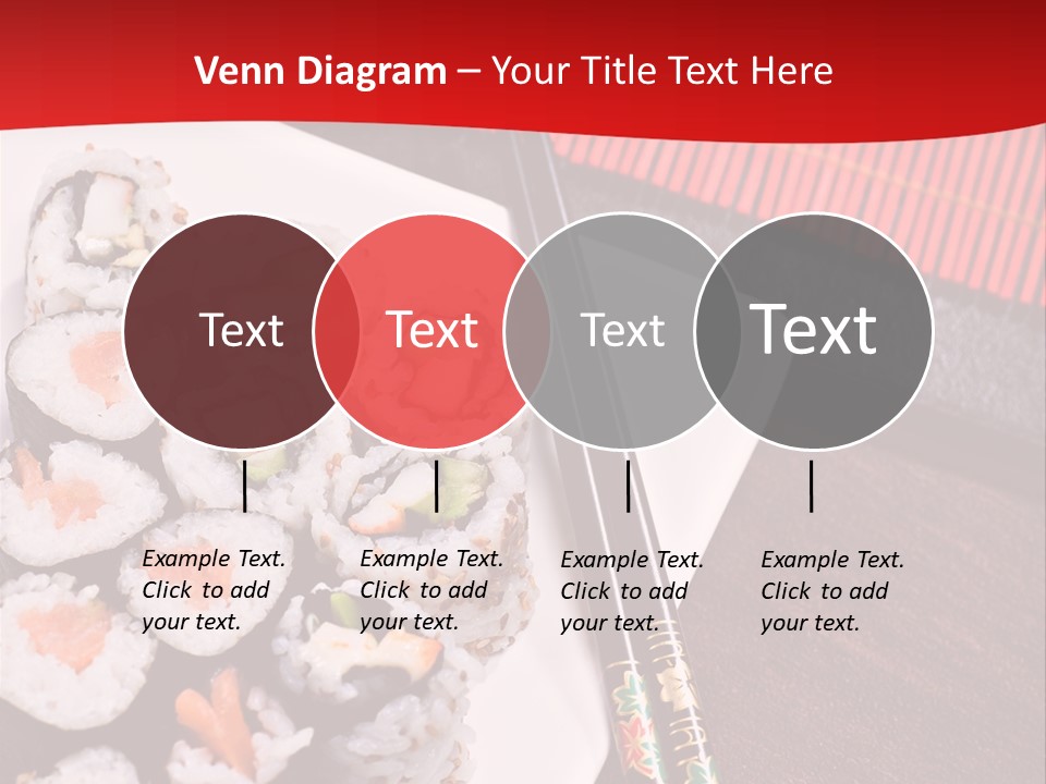 Japan Cuisine Pieces PowerPoint Template