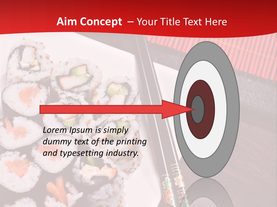 Japan Cuisine Pieces PowerPoint Template
