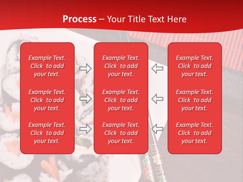Japan Cuisine Pieces PowerPoint Template