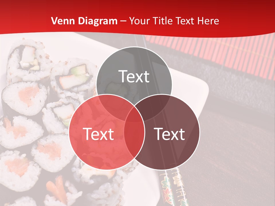Japan Cuisine Pieces PowerPoint Template