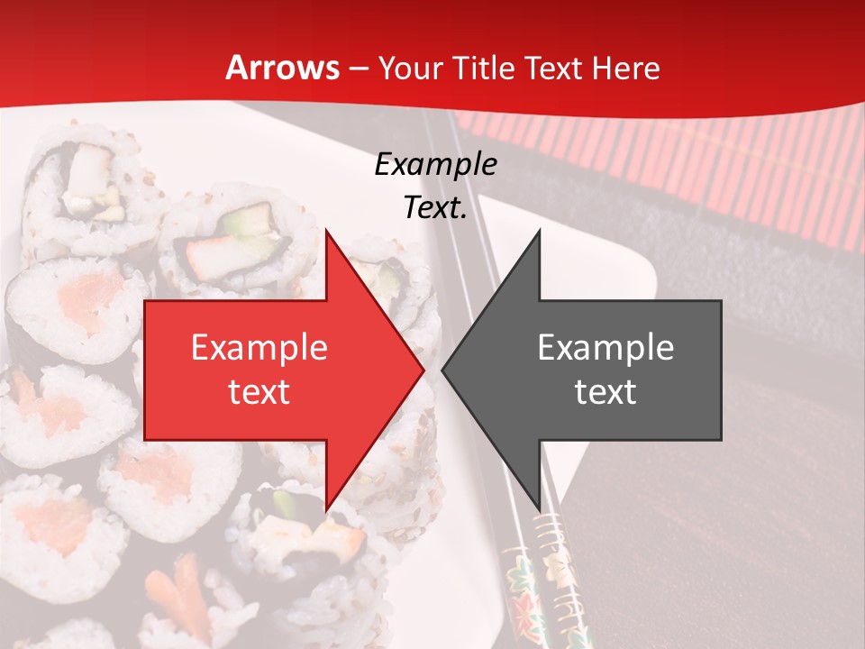 Japan Cuisine Pieces PowerPoint Template