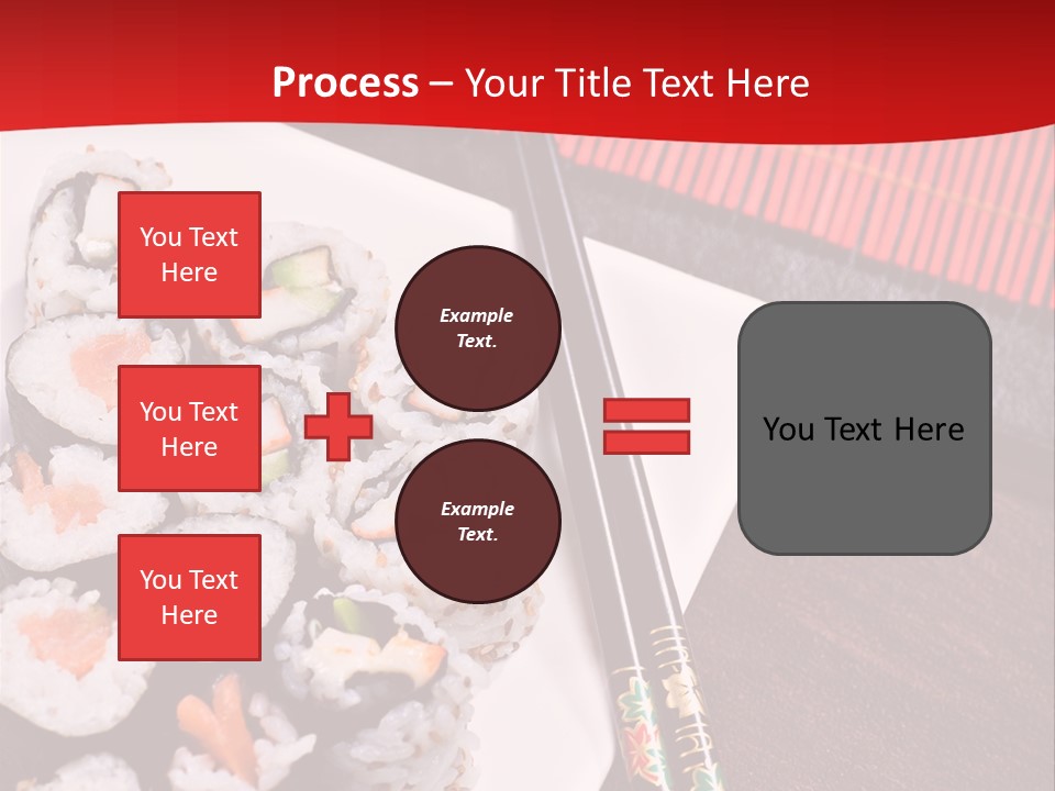Japan Cuisine Pieces PowerPoint Template