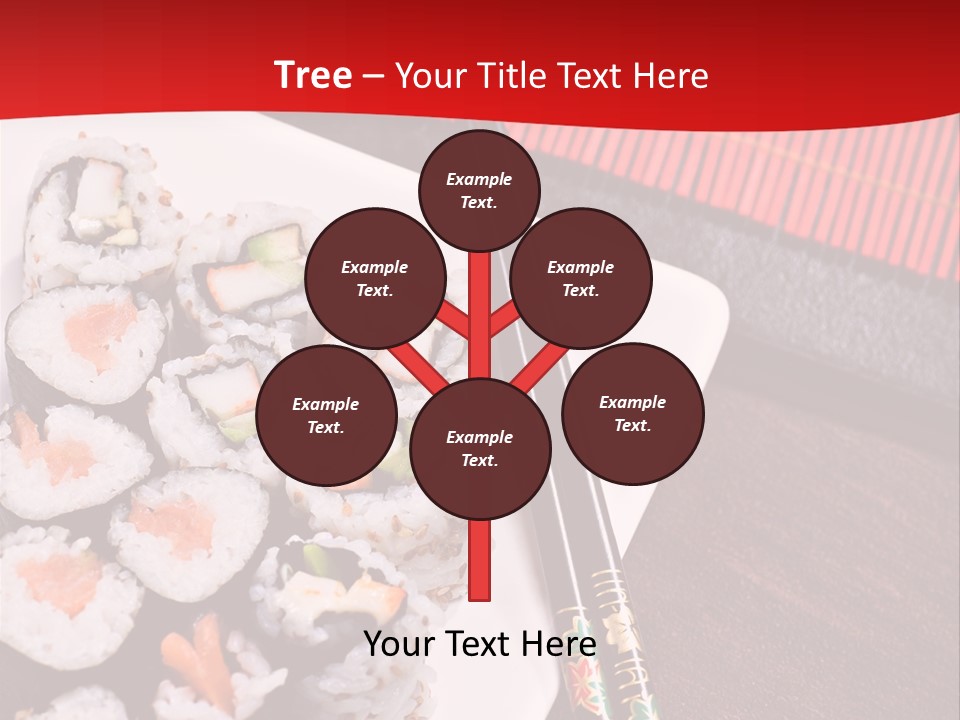 Japan Cuisine Pieces PowerPoint Template