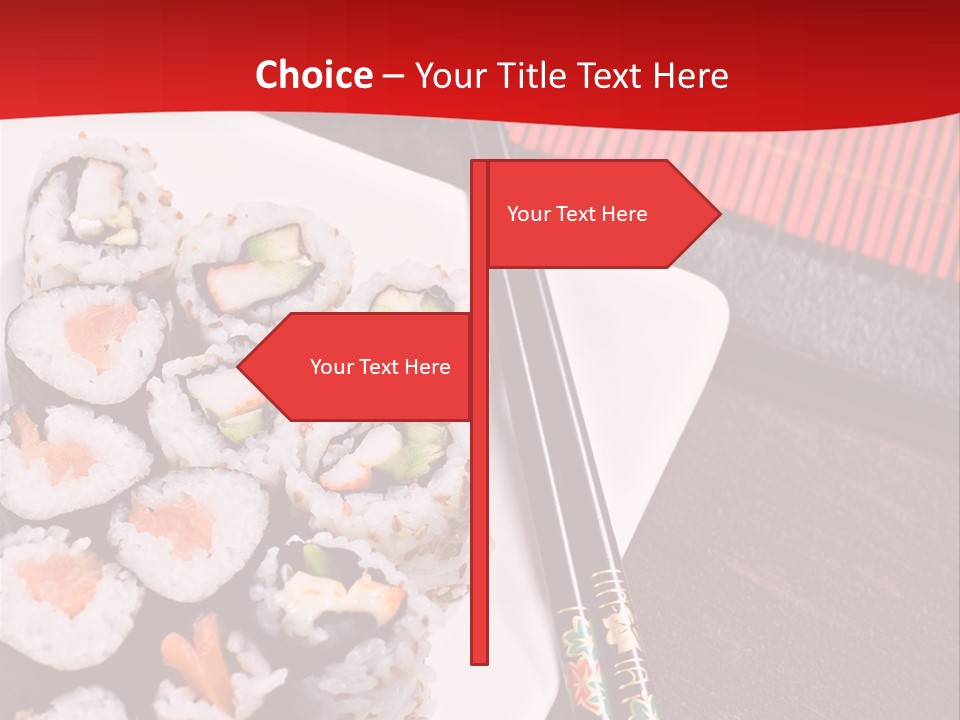 Japan Cuisine Pieces PowerPoint Template