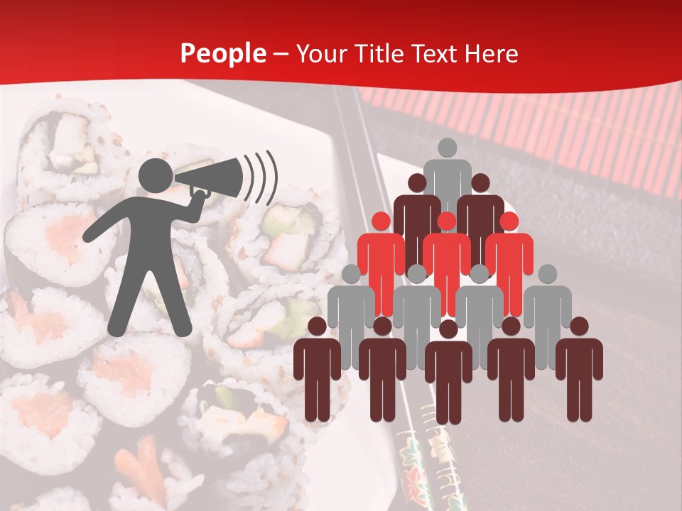 Japan Cuisine Pieces PowerPoint Template