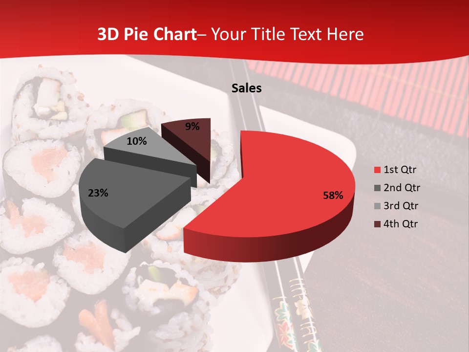 Japan Cuisine Pieces PowerPoint Template