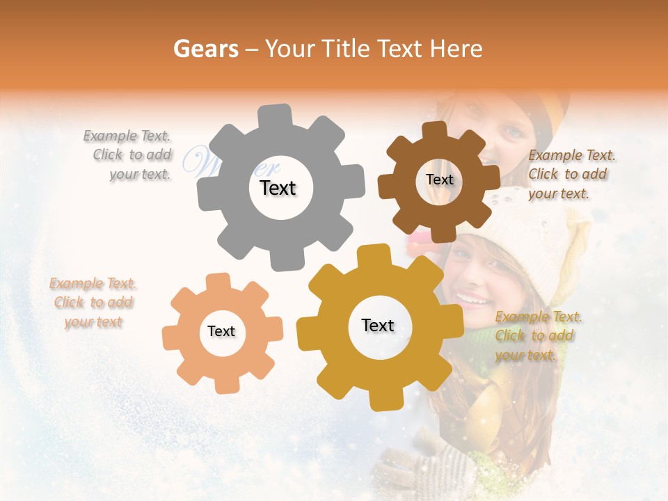 New People Mouth PowerPoint Template