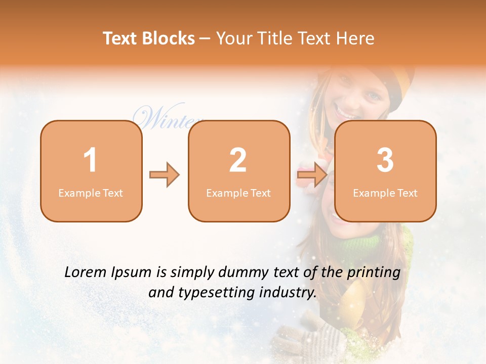 New People Mouth PowerPoint Template