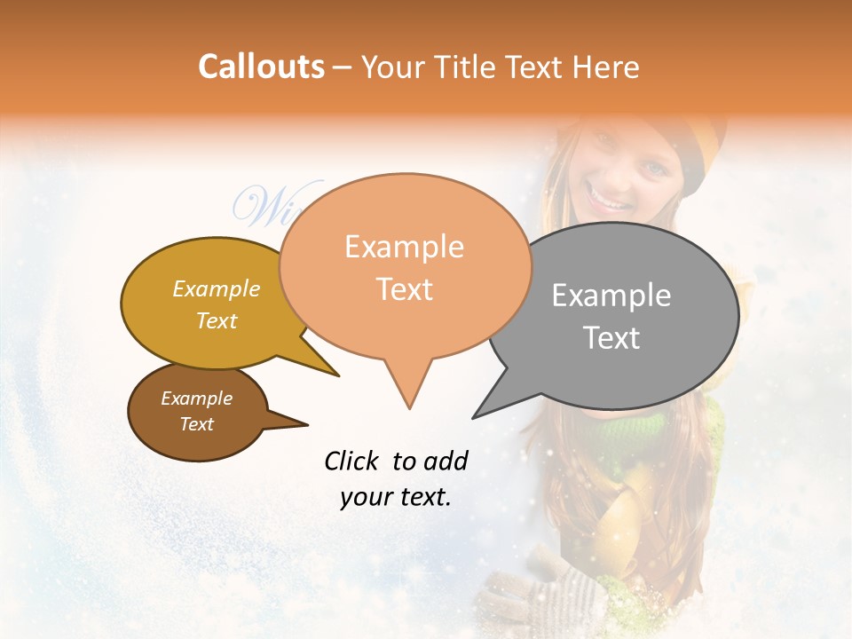 New People Mouth PowerPoint Template