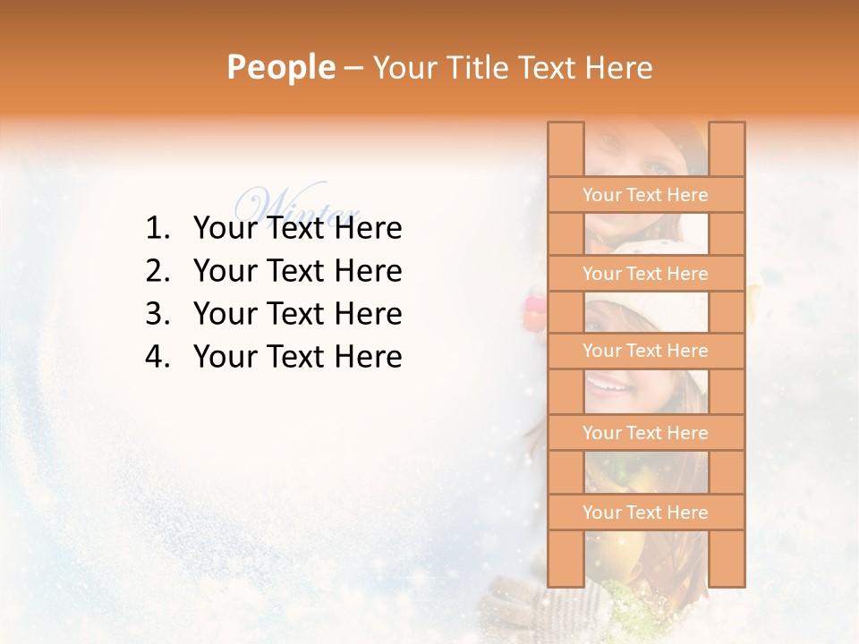 New People Mouth PowerPoint Template