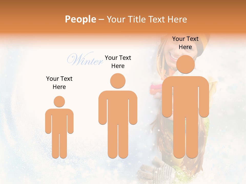 New People Mouth PowerPoint Template