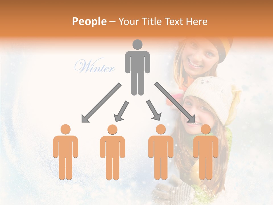 New People Mouth PowerPoint Template