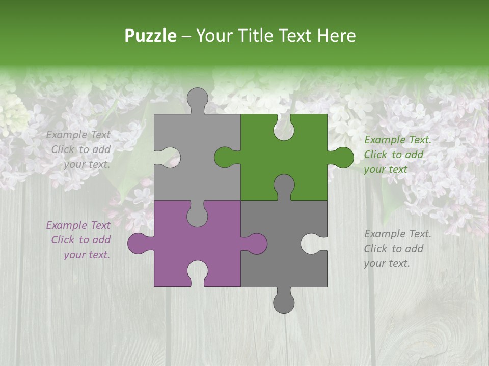 Wood Nature Wooden PowerPoint Template