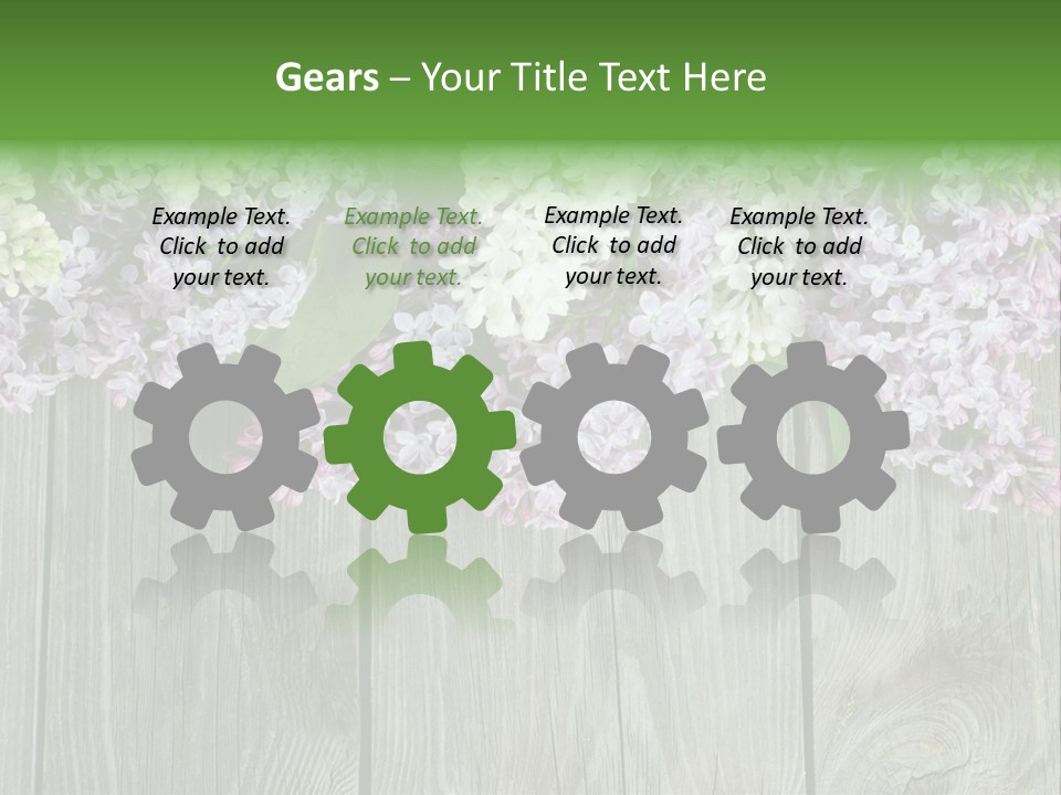 Wood Nature Wooden PowerPoint Template