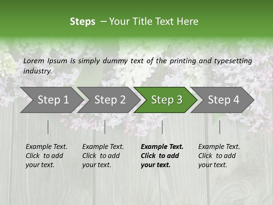 Wood Nature Wooden PowerPoint Template