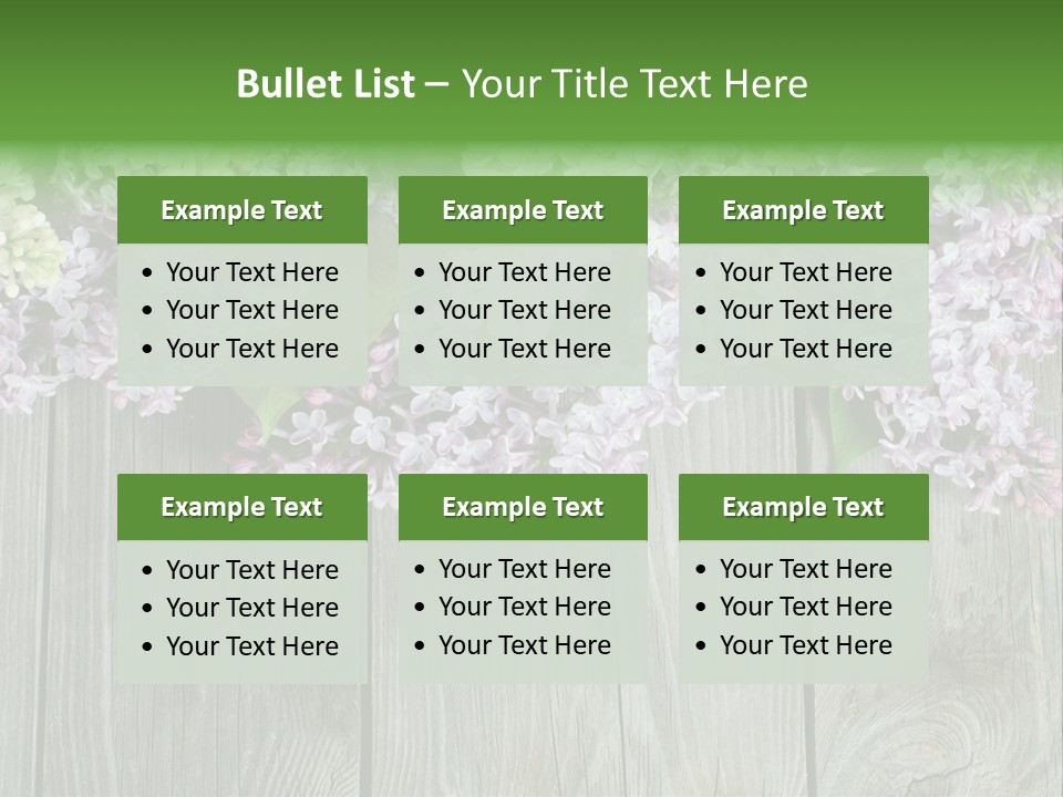 Wood Nature Wooden PowerPoint Template