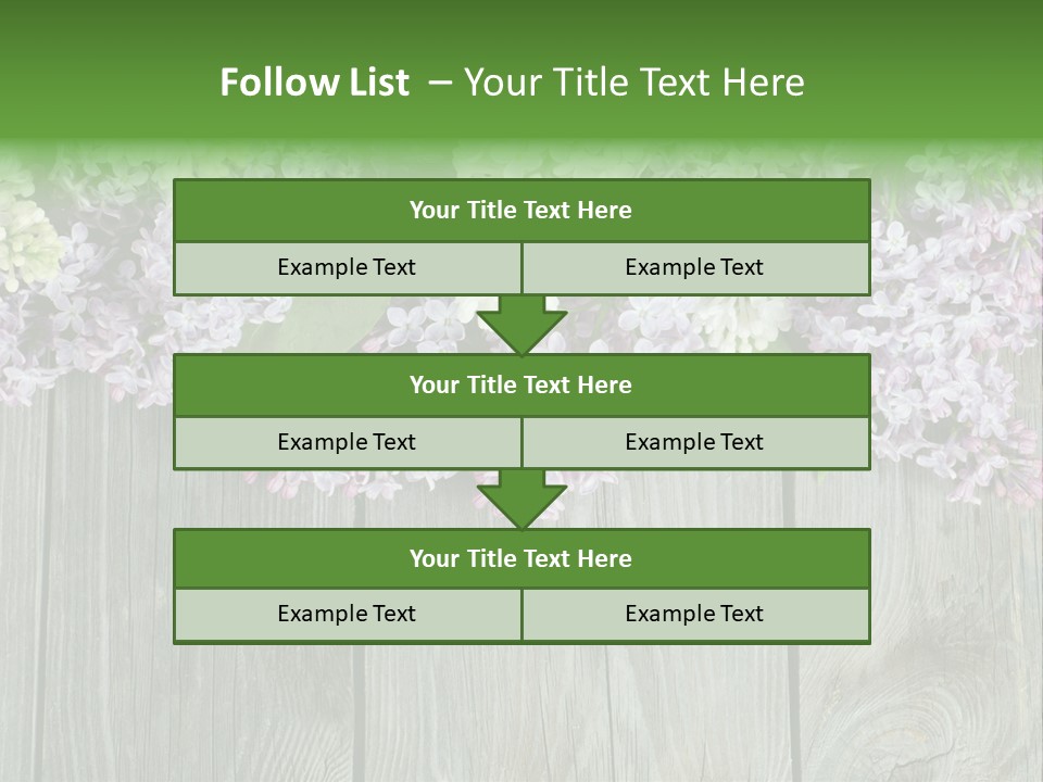 Wood Nature Wooden PowerPoint Template