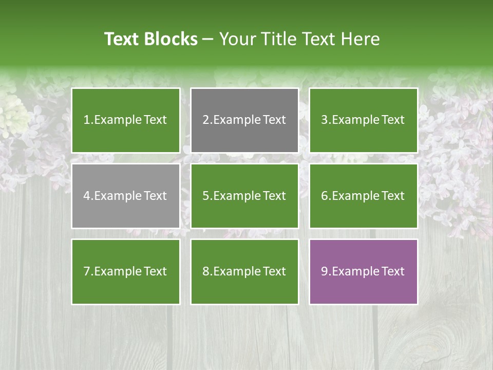 Wood Nature Wooden PowerPoint Template