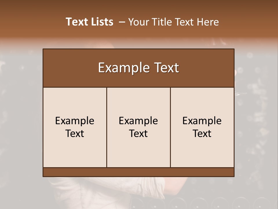Shirt Cellar Young PowerPoint Template
