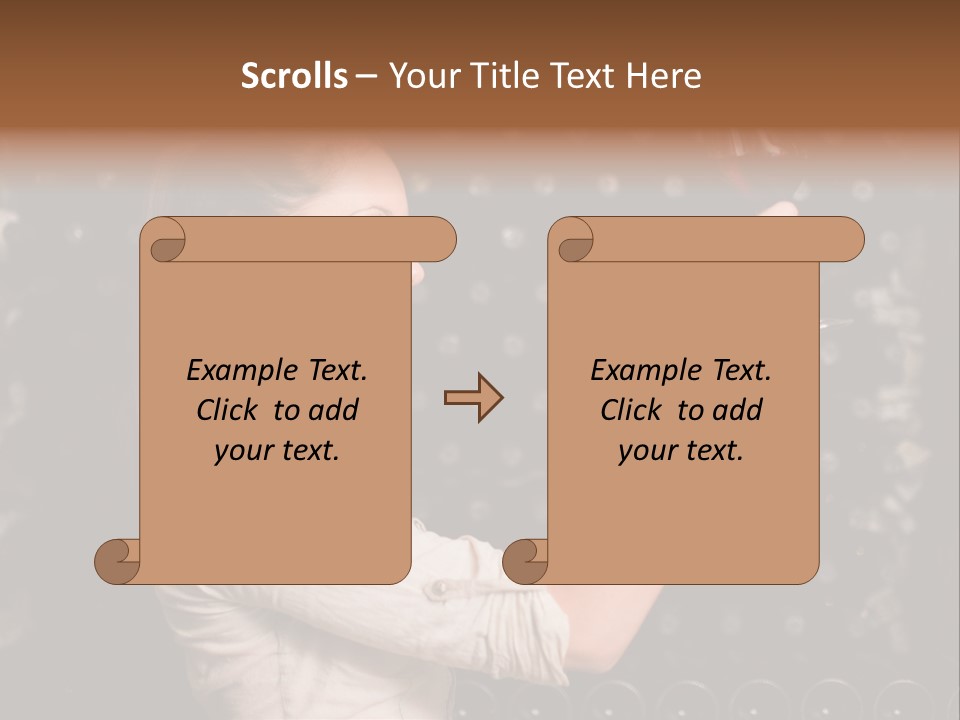 Shirt Cellar Young PowerPoint Template