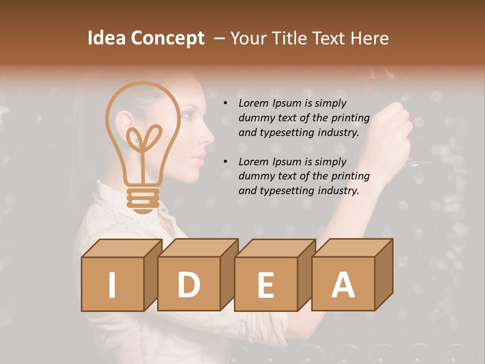 Shirt Cellar Young PowerPoint Template