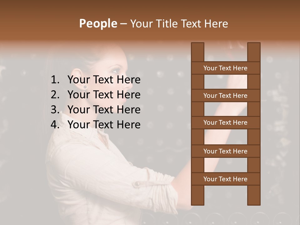 Shirt Cellar Young PowerPoint Template