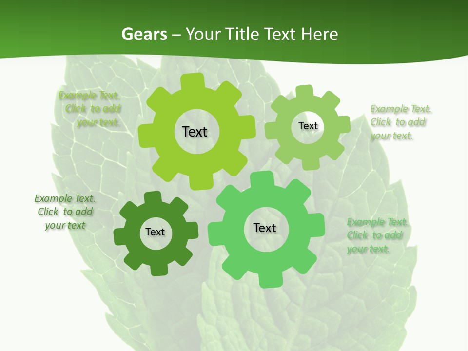 Background Shot Food PowerPoint Template