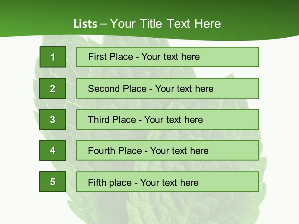 Background Shot Food PowerPoint Template