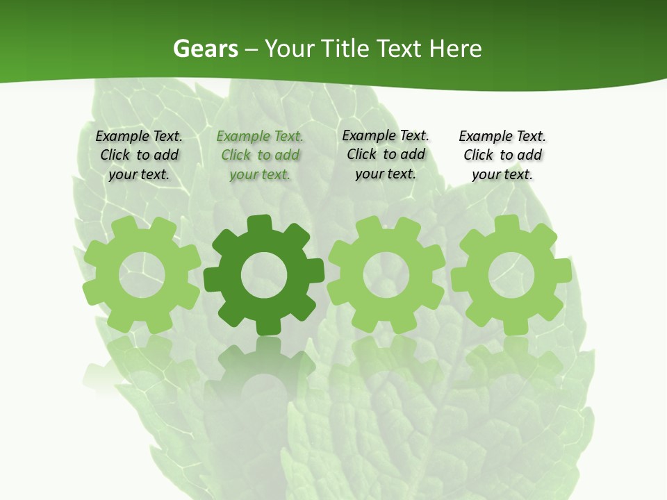 Background Shot Food PowerPoint Template