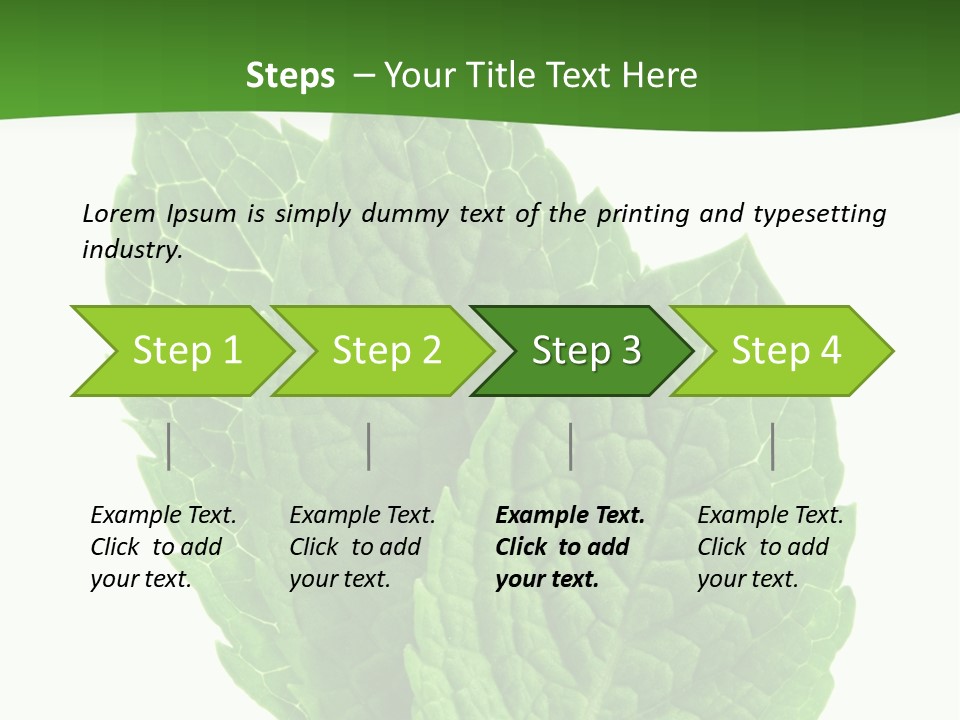Background Shot Food PowerPoint Template