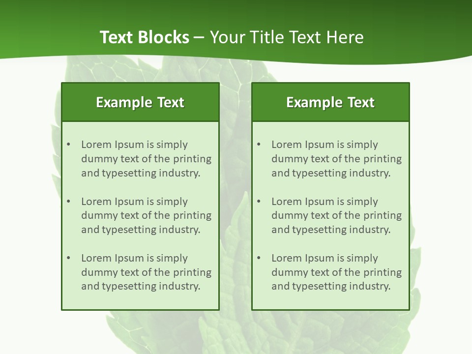 Background Shot Food PowerPoint Template