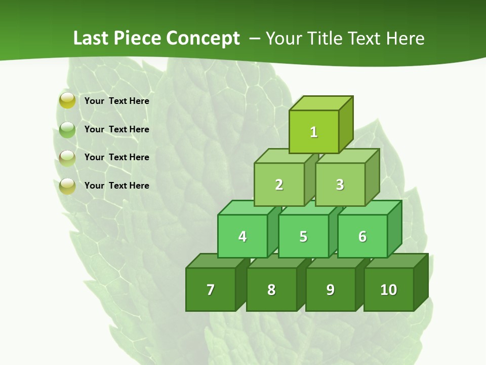 Background Shot Food PowerPoint Template