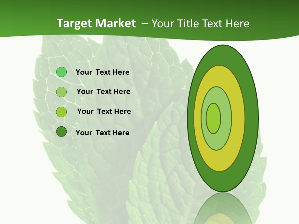 Background Shot Food PowerPoint Template