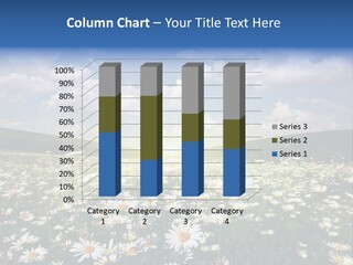 Blue Camomile Scenic PowerPoint Template