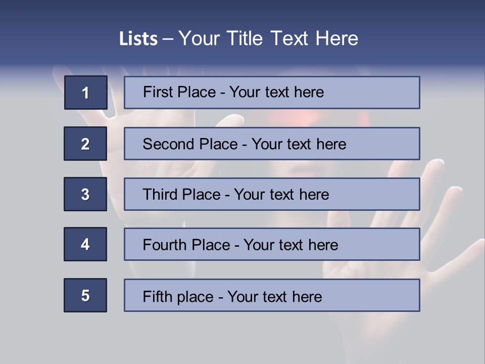Symbol Attractive Woman PowerPoint Template