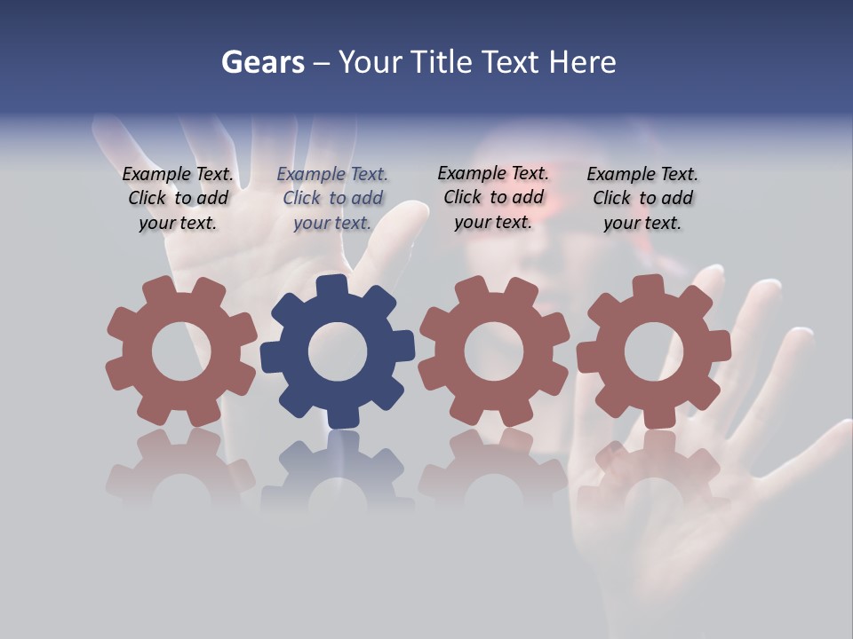 Symbol Attractive Woman PowerPoint Template