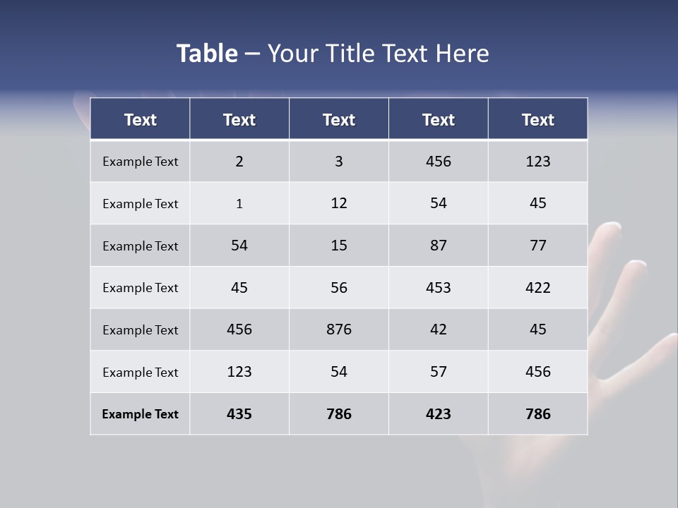 Symbol Attractive Woman PowerPoint Template