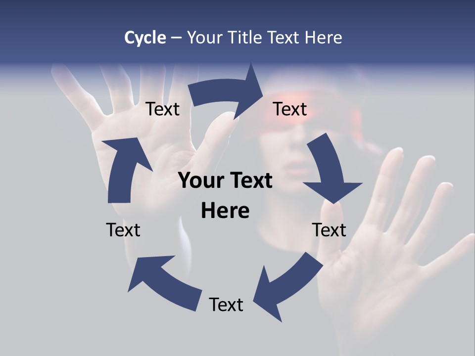 Symbol Attractive Woman PowerPoint Template