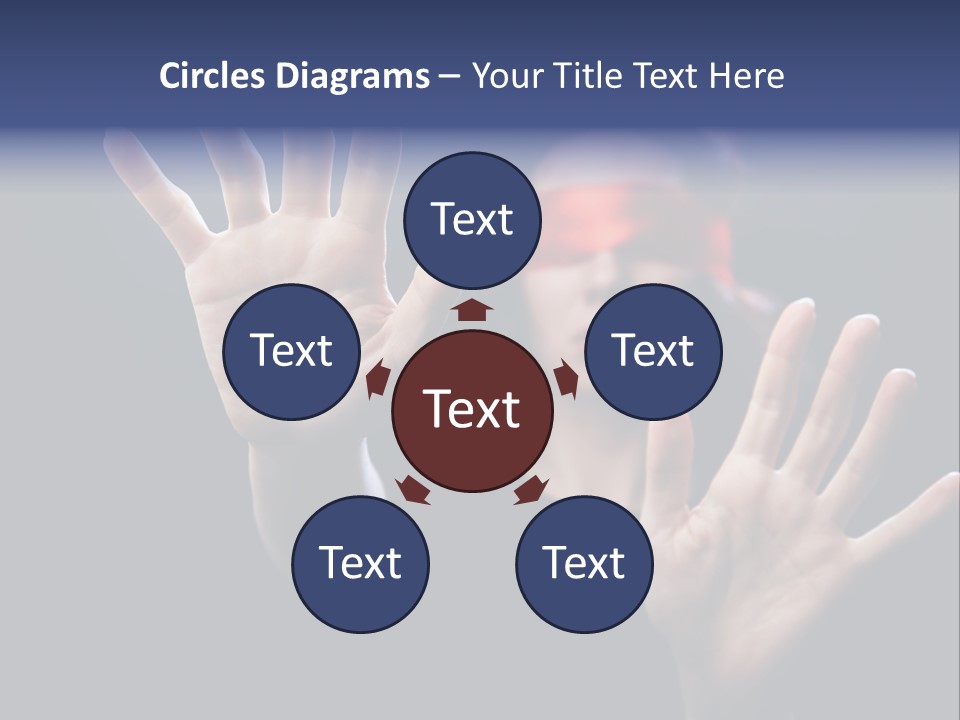 Symbol Attractive Woman PowerPoint Template