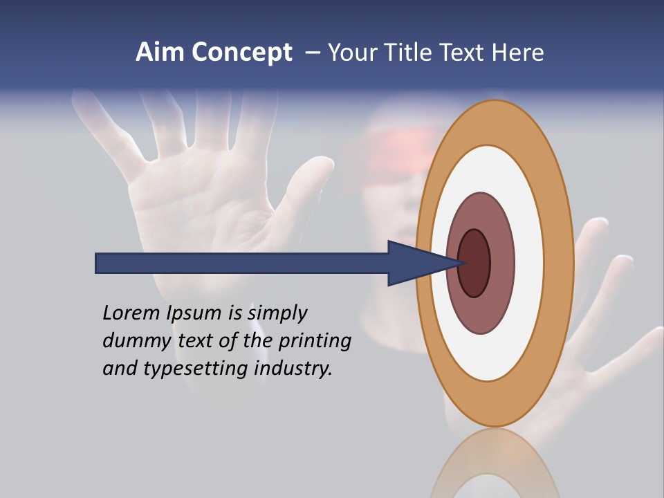 Symbol Attractive Woman PowerPoint Template