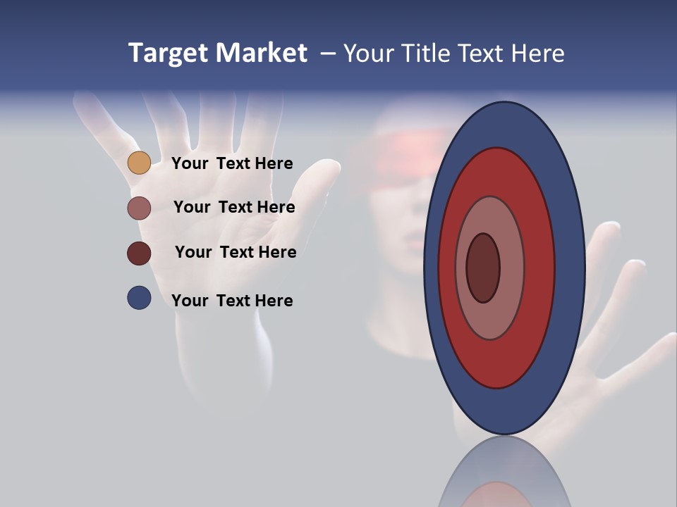 Symbol Attractive Woman PowerPoint Template