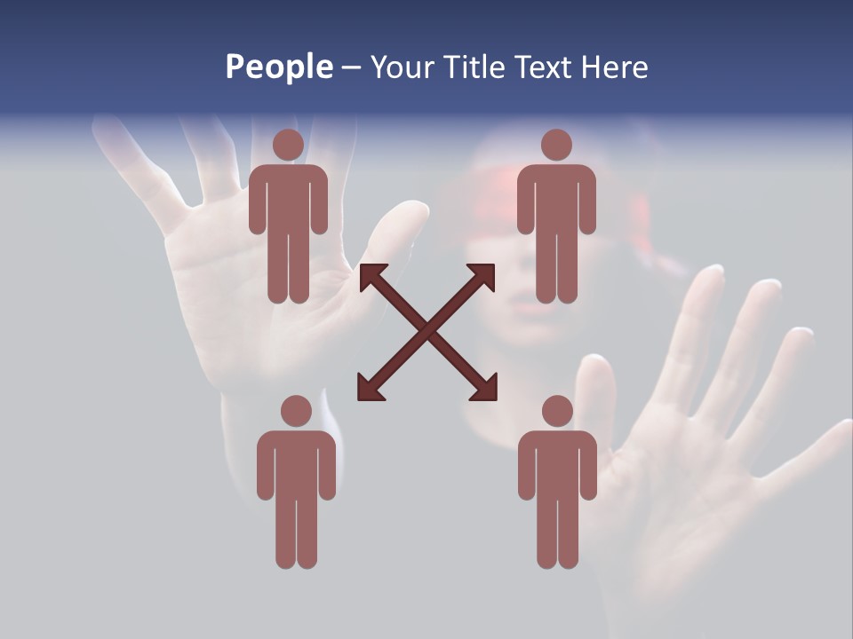 Symbol Attractive Woman PowerPoint Template