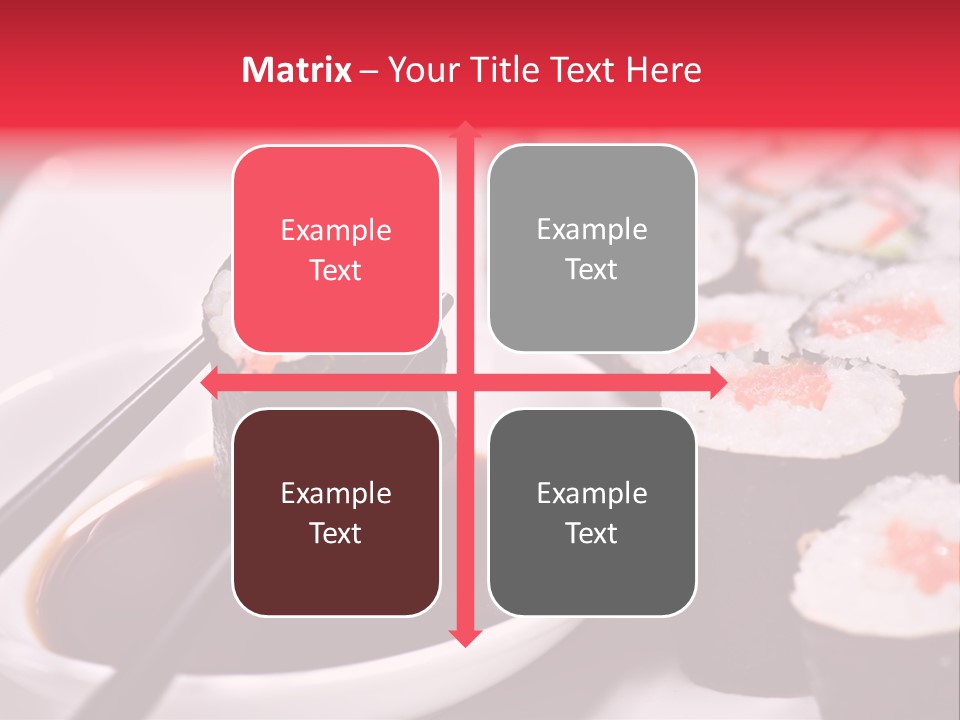 Fresh Traditional Seafood PowerPoint Template