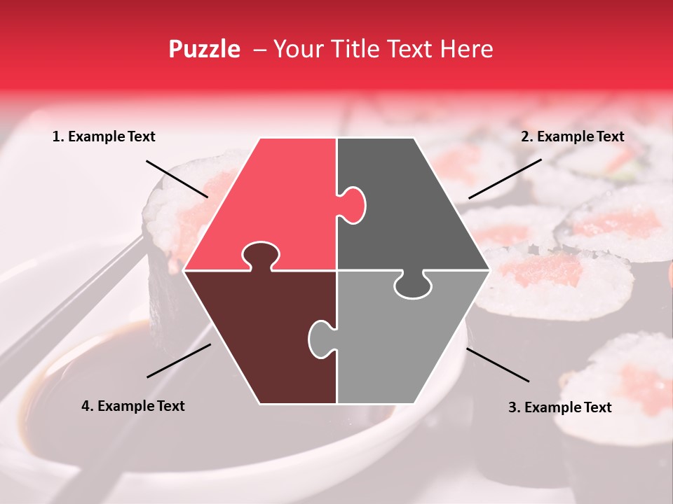 Fresh Traditional Seafood PowerPoint Template