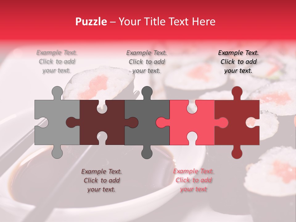 Fresh Traditional Seafood PowerPoint Template